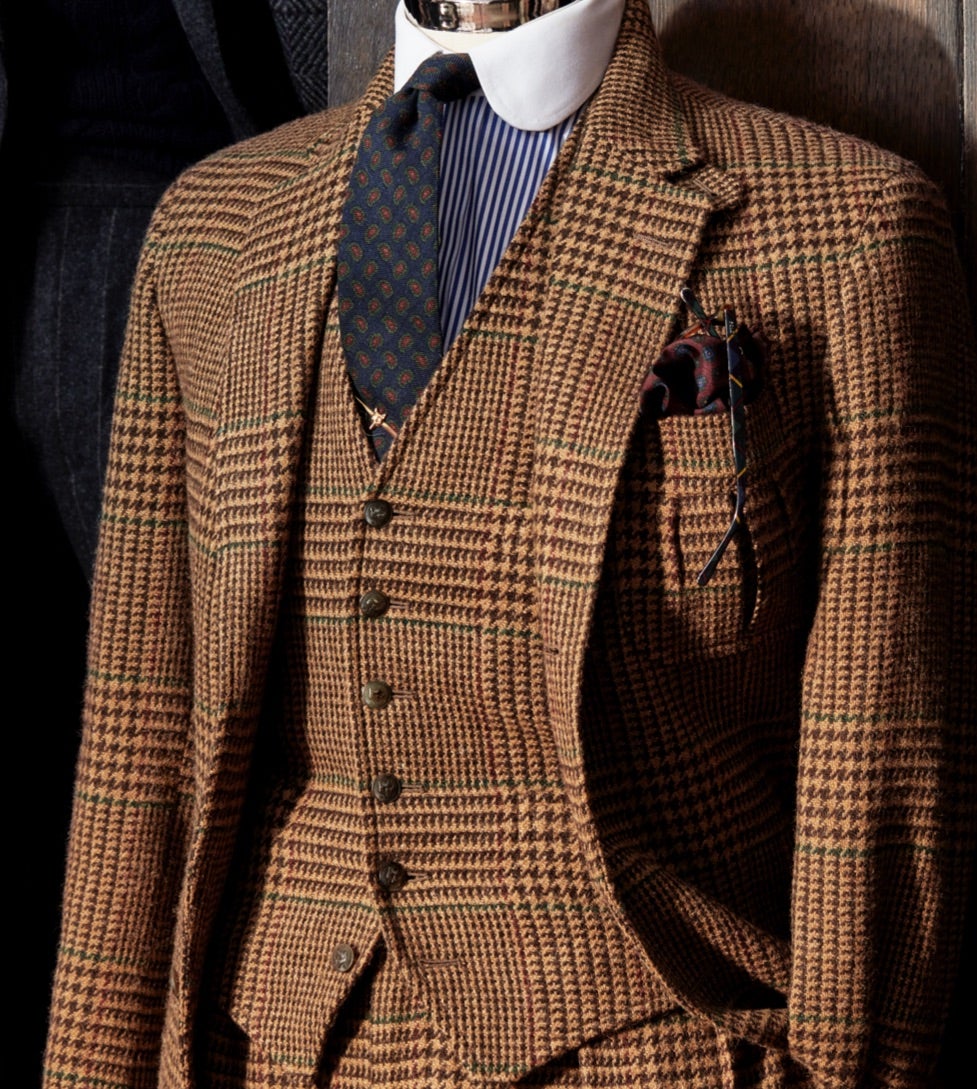 Ralph lauren tweed suit shop