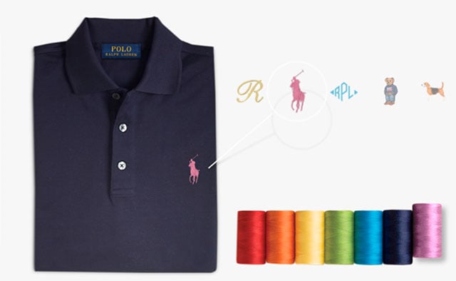 Polo ralph cheap lauren personalised
