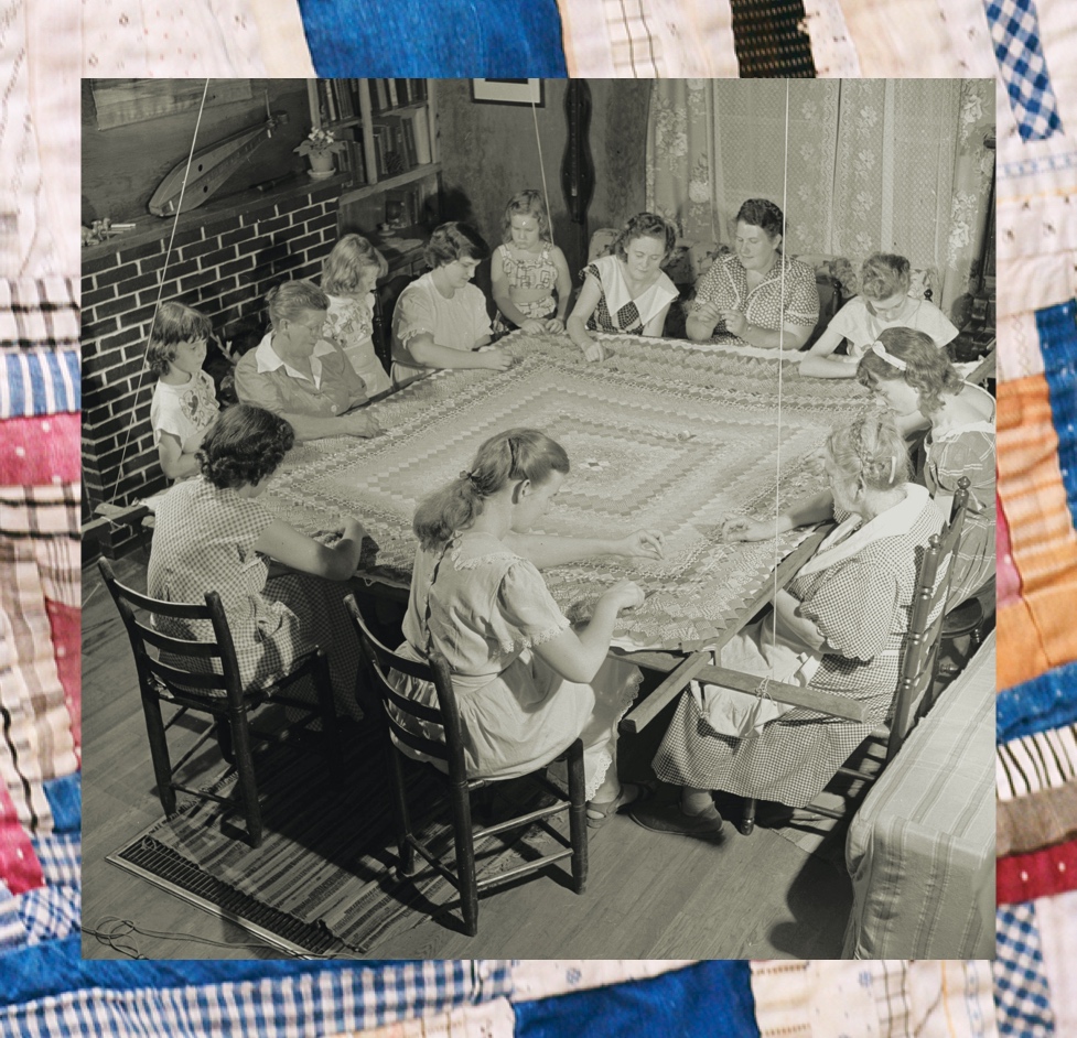 Throughout history, quilting bees have brought family, friends, and neighbors together to share time and creativity. Now’s the perfect time to gather your friends and family for a virtual quilting bee