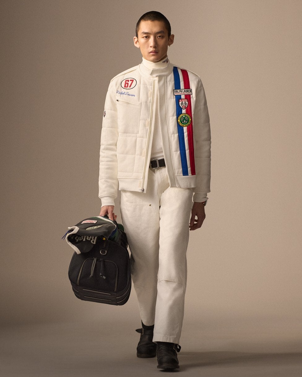 Stretch Double-Knit Track Jacket