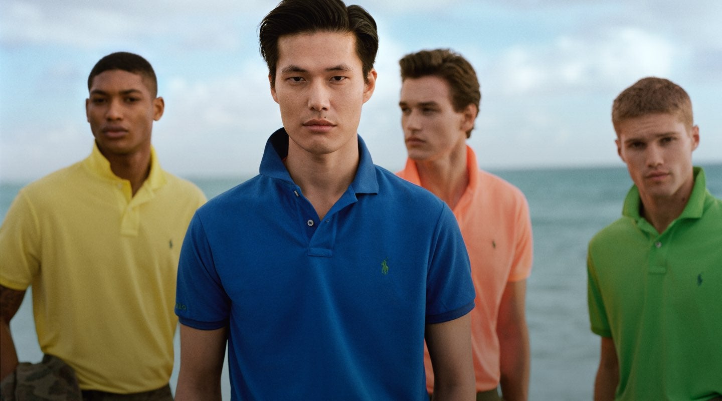 earth polo shirt