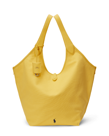 Polo Play Canvas-Leather Large Tote