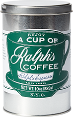 Tin of Ralph's Espresso.