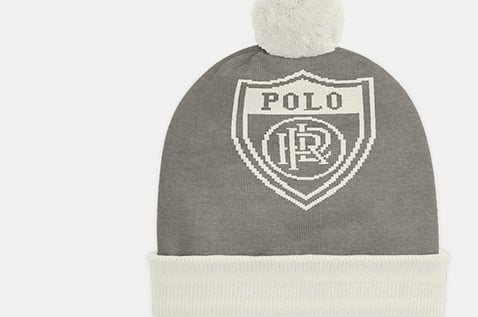 Animation of knit hat with custom graphics