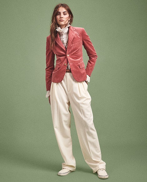 Corduroy Blazer